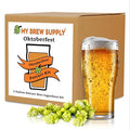 My Brew Supply Oktoberfest Beer Extract Kit | Amber Dry Malt Extract | Munich Light, Munich Dark, & CaraRed Grain | Hallertau Hops | Safale K-97 Yeast | Priming Sugar | Bottle Caps | 5 Gallon Yield