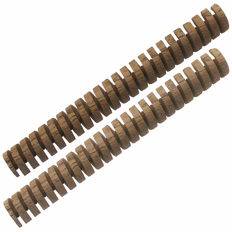 Amburana Oak Spiral - two 8" Spirals per Pack