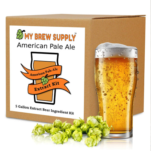 American Pale Ale My Brew Supply Premium 5 gallon beer ingredient kit