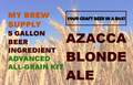 Azacca Blonde Ale My Brew Supply All Grain Advanced 5 gallon beer ingredient kit