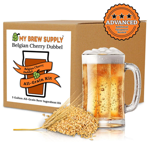 BelgianCherry Dubbel My Brew Supply All Grain Advanced 5 gallon beer ingredient kit