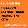 Belgian IPA My Brew Supply Premium 5 gallon beer ingredient kit