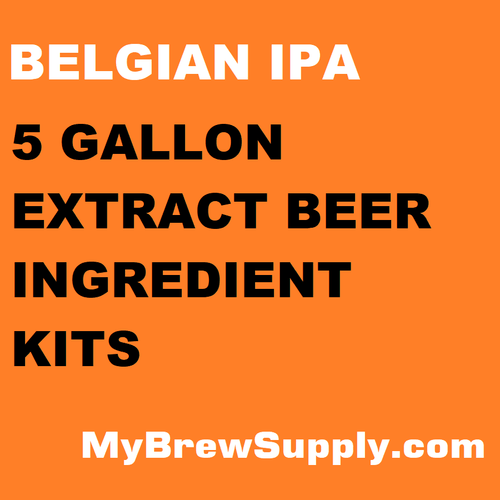 Belgian IPA My Brew Supply Premium 5 gallon beer ingredient kit