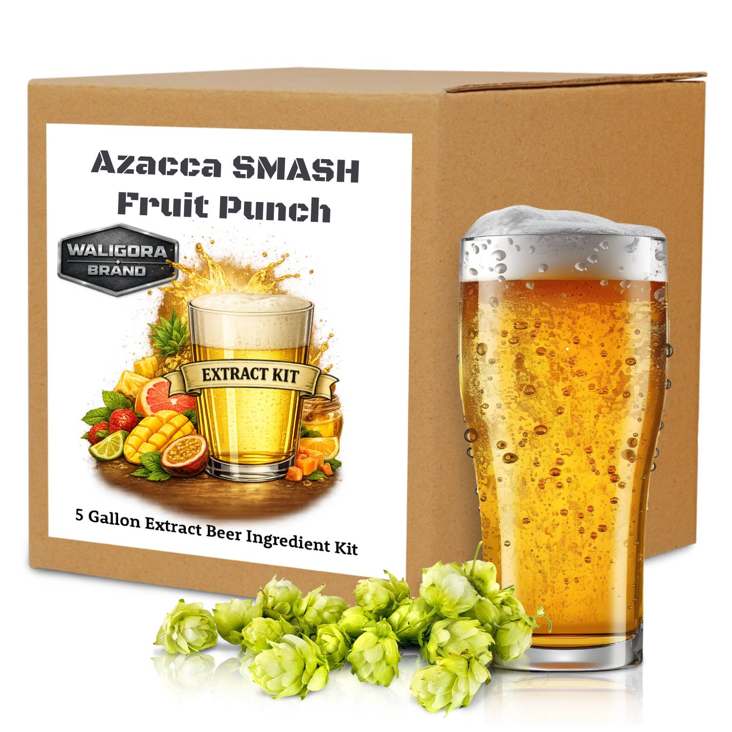 The "Fruit Punch" Azacca SMASH Beer Making Kit - makes 5 gallons