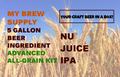 Nu Juice IPA Clone My Brew Supply All Grain Advanced 5 gallon beer ingredient kit