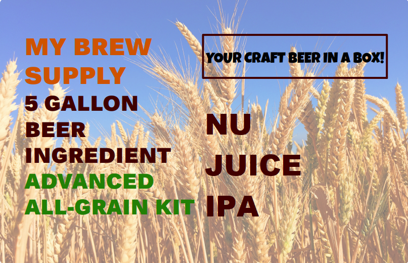 Nu Juice IPA Clone My Brew Supply All Grain Advanced 5 gallon beer ingredient kit