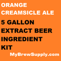 Orange Creamsicle Ale My Brew Supply Premium 5 gallon beer ingredient kit