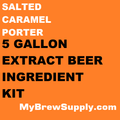 Salted Caramel Porter My Brew Supply Premium 5 gallon beer ingredient kit