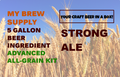 Strong Ale My Brew Supply All Grain Advanced 5 gallon beer ingredient kit