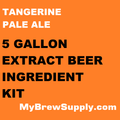 Tangerine Pale Ale My Brew Supply Premium 5 gallon beer ingredient kit
