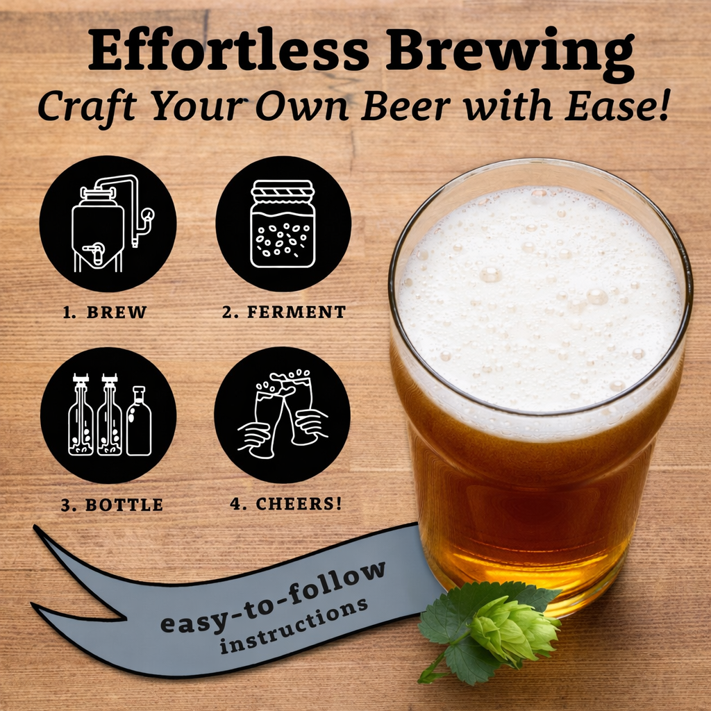 The "West Coast Pine" Simcoe SMASH Beer Making Kit - makes 5 gallons